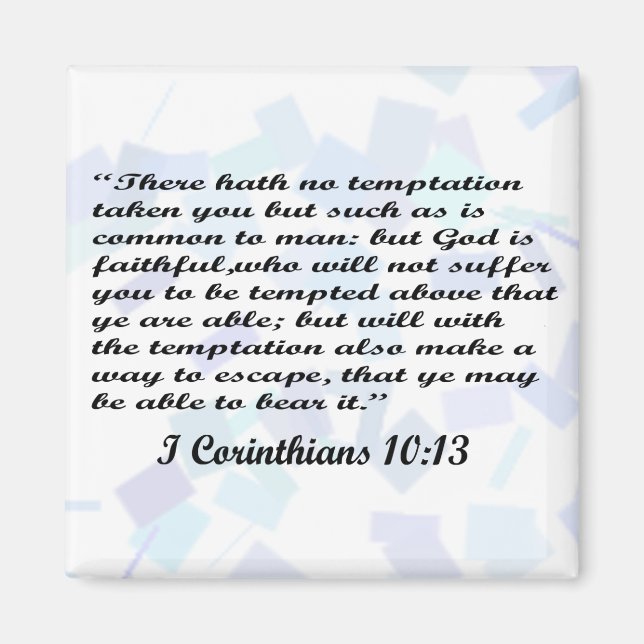 Imã I Corinthians 10:13 (Frente)