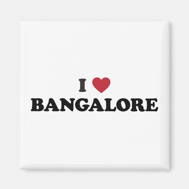 Imã I Heart Bangalore India (Frente)