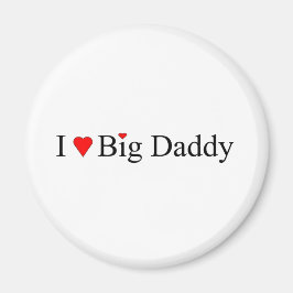 Imã I Heart Big Pai