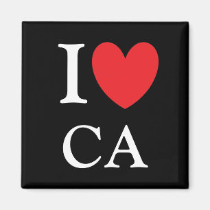 Imã I Heart California Magnet