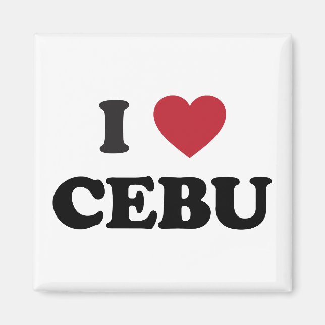 Imã I Heart Cebu Filipinas (Frente)