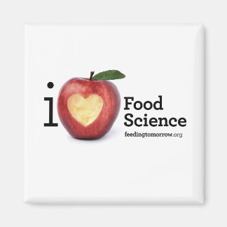 Imã "I Heart Comida Science" Magnet