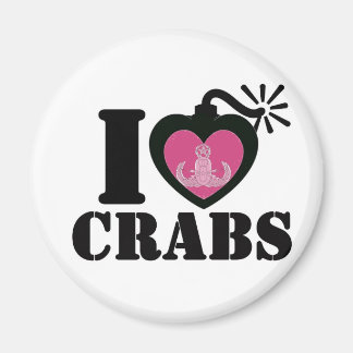 Imã I Heart Crabs