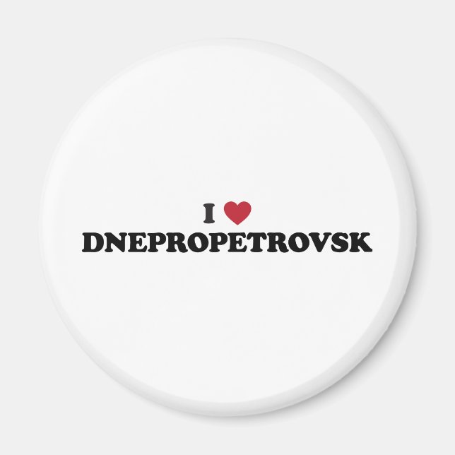 Imã I Heart Dnipropetrovsk Ucrânia (Frente)