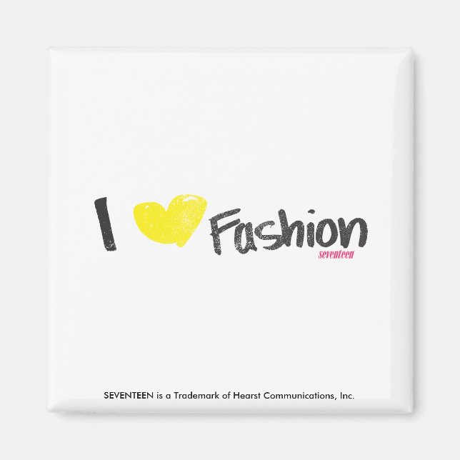 Imã I Heart Fashion (Frente)