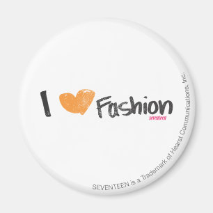 Imã I Heart Fashion Orange