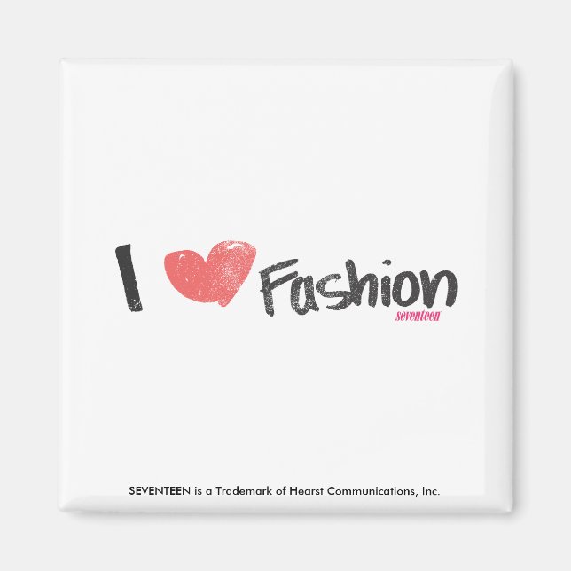 Imã I Heart Fashion Purple (Frente)