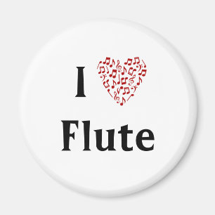 Imã I Heart Flute - Instrumento de Música