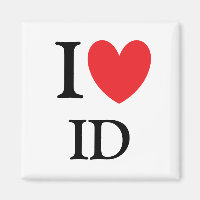I Heart Idaho Magnet