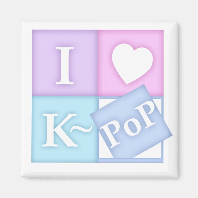 Imã I Heart K~Pop (Frente)