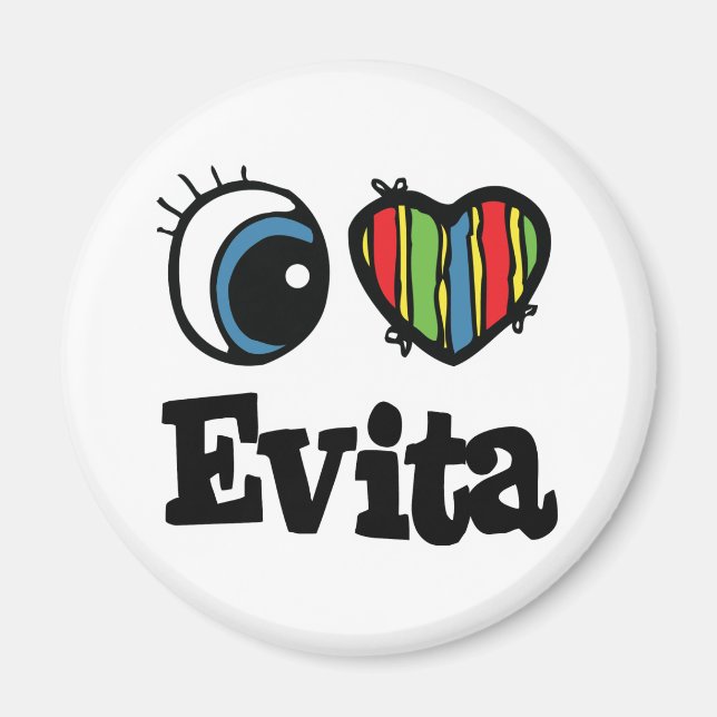 Imã I Heart (Love) Evita (Frente)