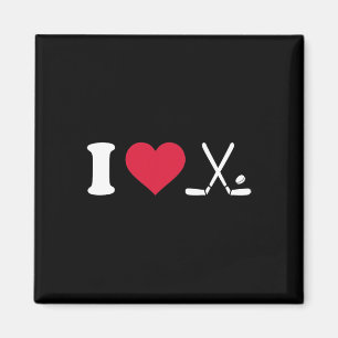 Imã I Heart Love Field Hockey - Unisex