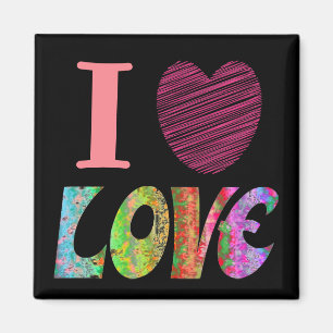 Imã I Heart Love Magnet
