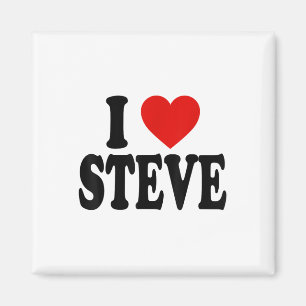Imã I Heart Love Steve _1