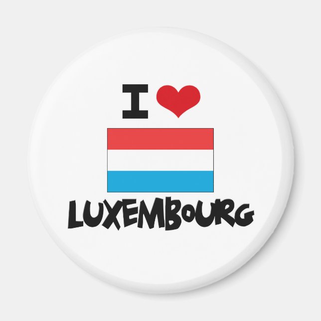 IMÃ I HEART LUXEMBOURG (Frente)