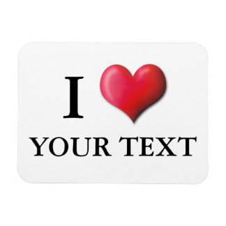 Ímã I Heart Magnet Personalizável 0005