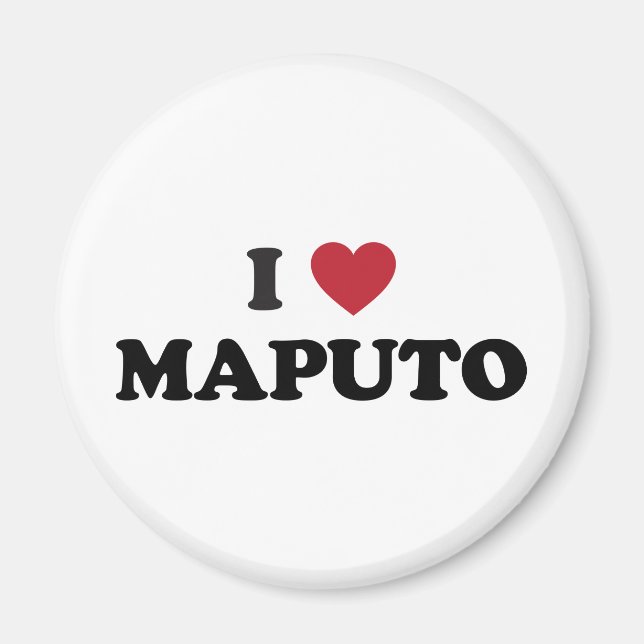 Imã I Heart Maputo Moçambique (Frente)