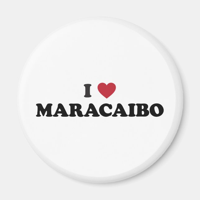 Imã I Heart Maracaibo Venezuela (Frente)