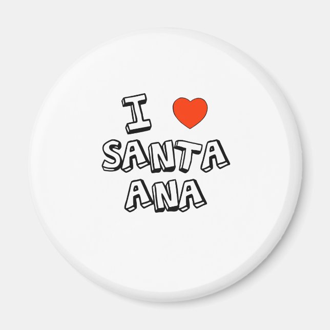 Imã I Heart Papais noeis Ana (Frente)