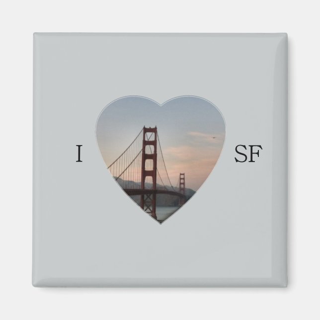 Imã I Heart SF (Frente)