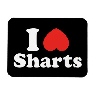 Ímã I Heart Sharts