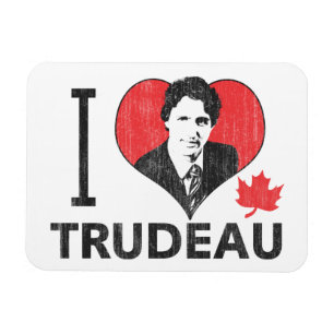 Ímã I Heart Trudeau