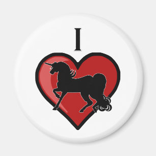 Imã I Heart Unicorns