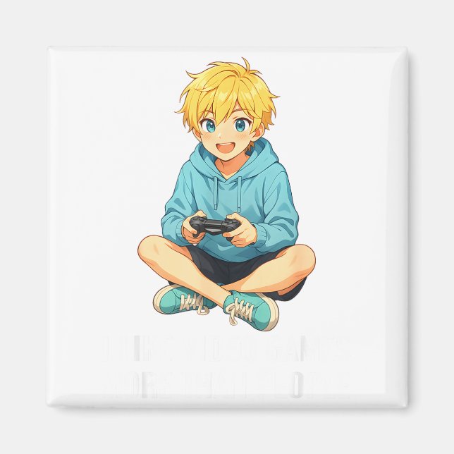 Imã I Like Video Games More Than People Funny Gamer An (Frente)