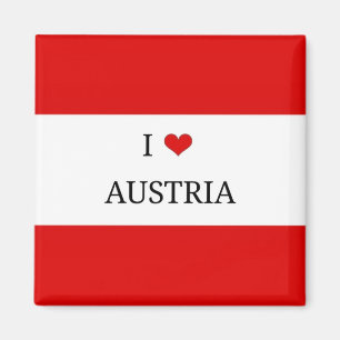 Imã I Love Austria, Flag of Austria