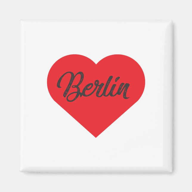 Imã I Love Berlin - Alemanha (Frente)