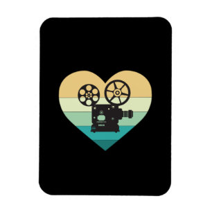Ímã I Love Cinema Retro Movie Projetor