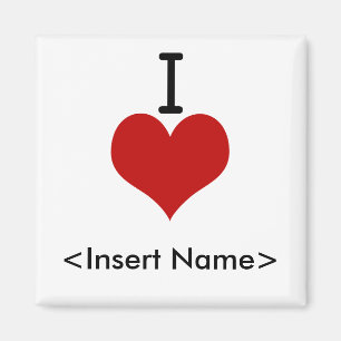Imã I Love (coração)