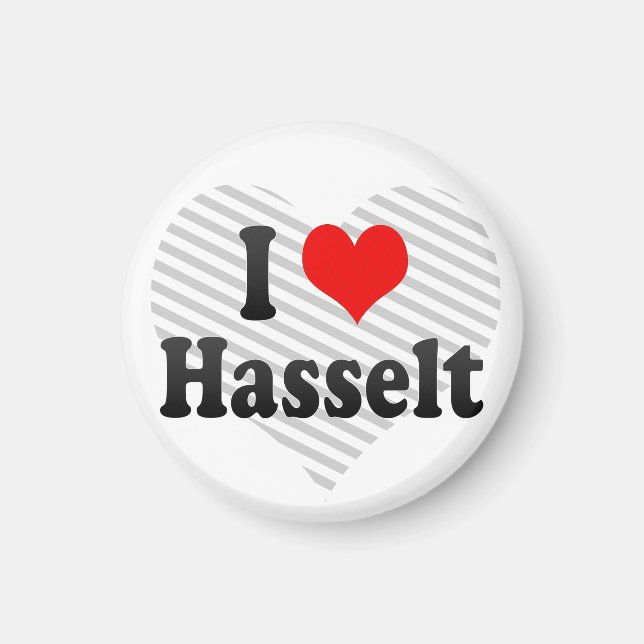Imã I Love Hasselt, Bélgica (Frente)