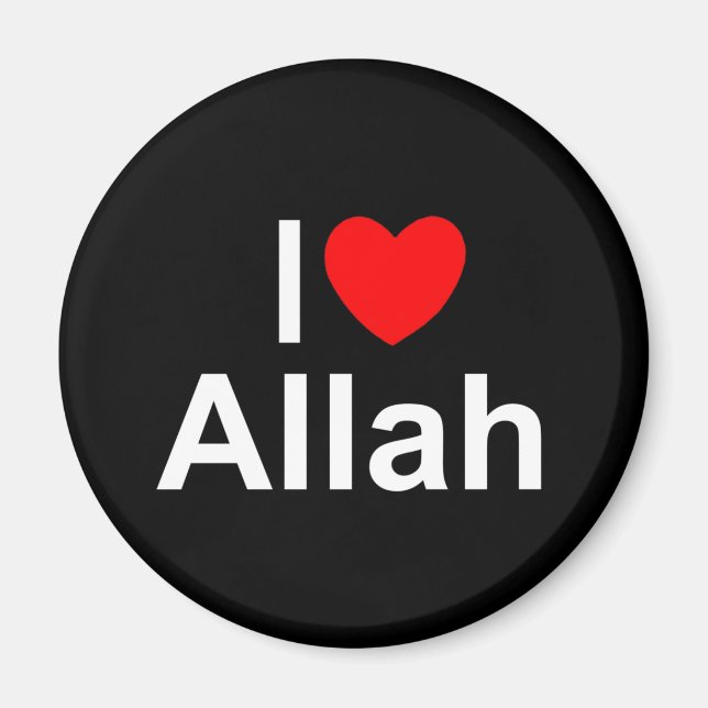 Imã I Love (Heart) Allah (Frente)
