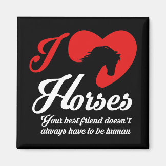 Imã I Love/Heart Horses