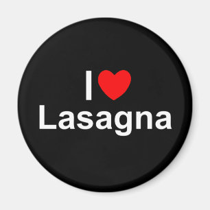 Imã I Love (Heart) Lasagna