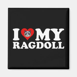 Imã I Love (Heart) My Ragdoll