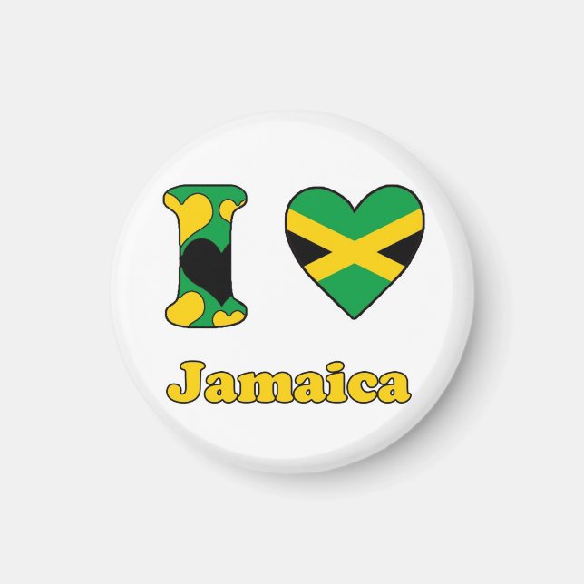 Imã I love Jamaica (Frente)