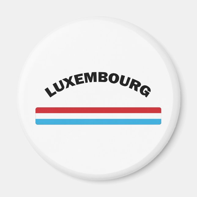 Imã I Love Luxembourg (Frente)