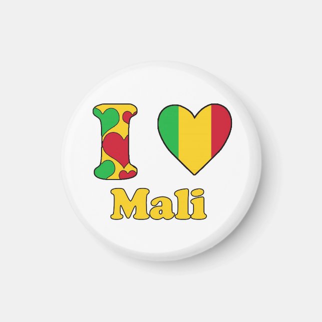 Imã I love Mali (Frente)