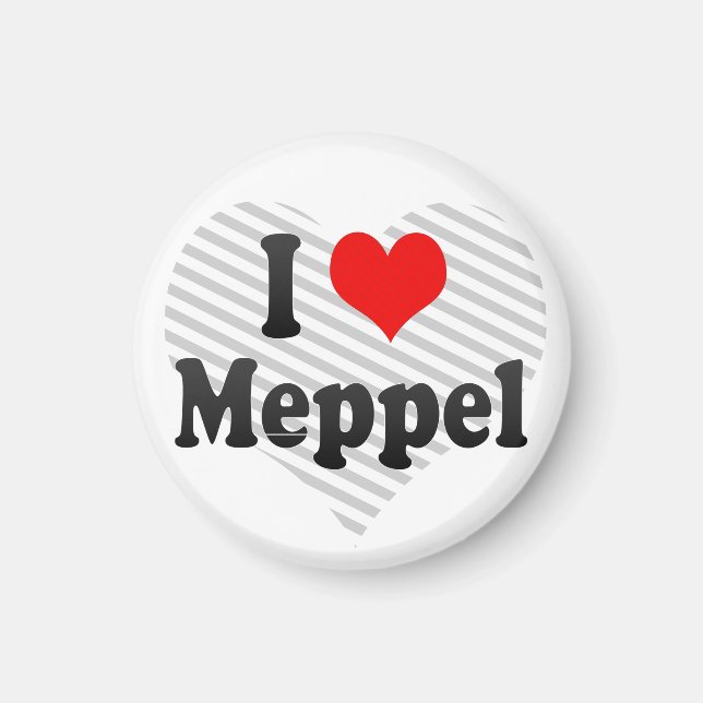 Imã I Love Meppel, Países Baixos (Frente)