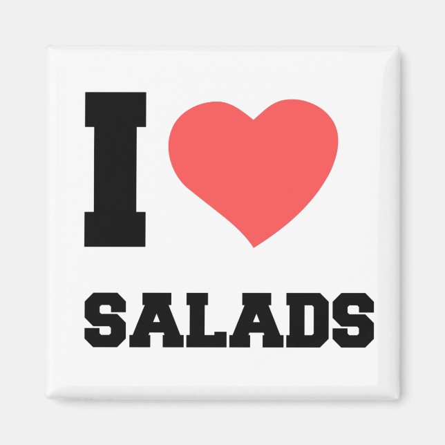 IMÃ I LOVE SALADS (Frente)