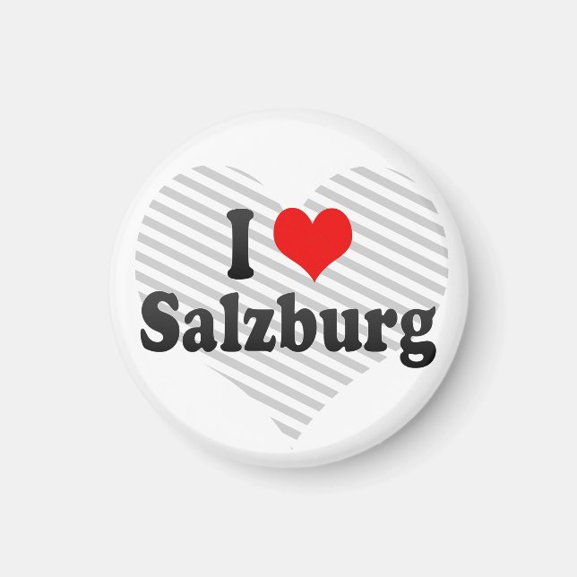 Imã I Love Salzburg, Áustria (Frente)