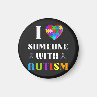 Imã I Love Someone With Autism