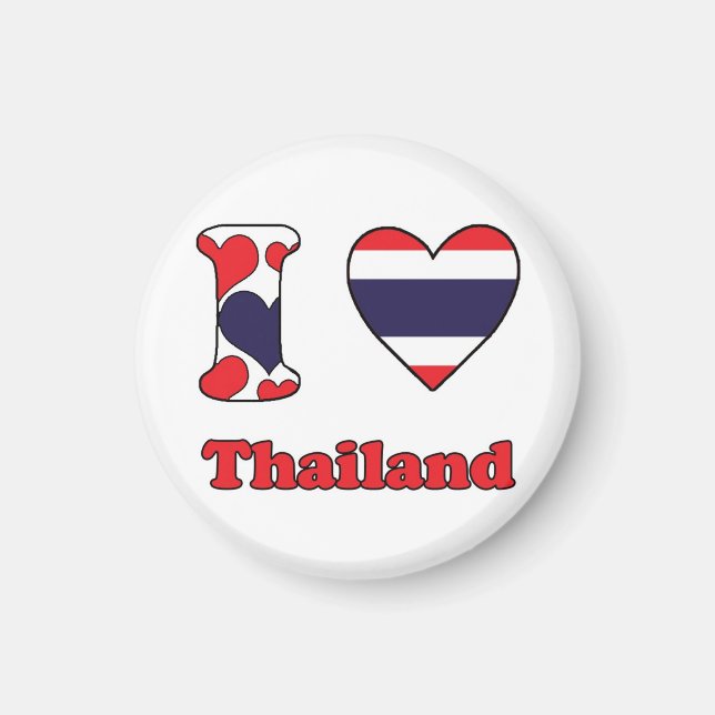 Imã I love Thailand (Frente)