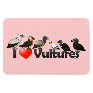 Ímã I Love Vultures (Eurásia)