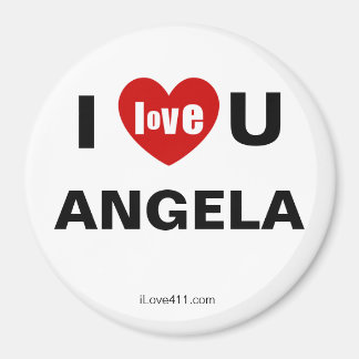 Imã I Love You Angela