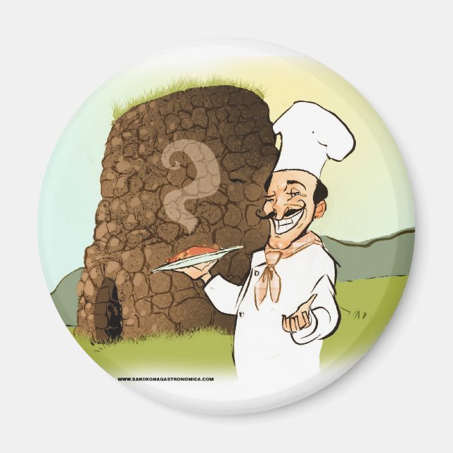 Imã I magneti da frigo di Sardegna Gastronomica (Frente)