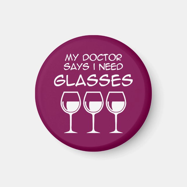 Imã I need glasses (Frente)