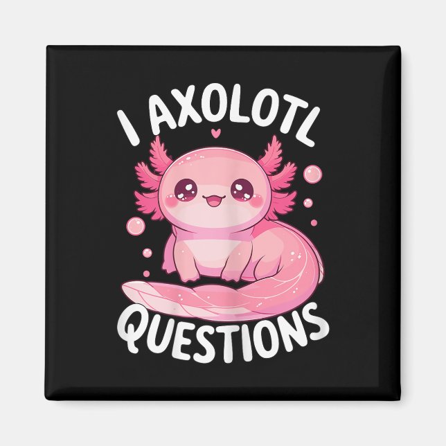 Imã I Perguntas sobre Axolotl (Frente)